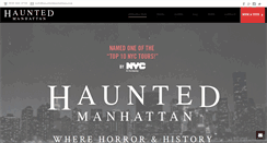 Desktop Screenshot of hauntedmanhattan.com